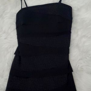 Black nice black detail dress